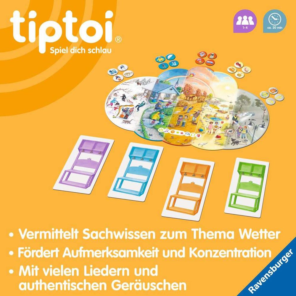 Ravensburger tiptoi® Ma météo