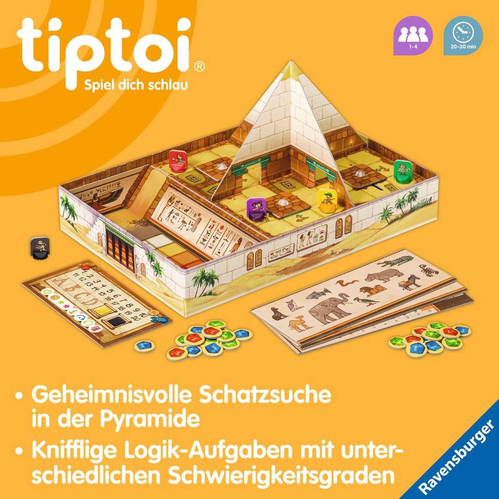 Ravensburger tiptoi® Le secret de la pyramide logique