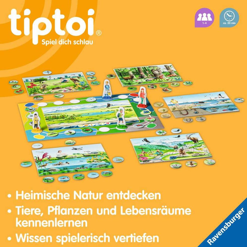 Ravensburger tiptoi® Unterwegs in der Natur