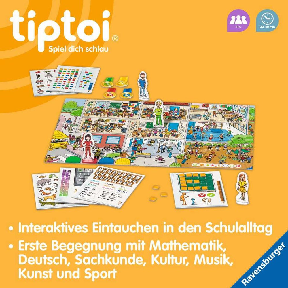 Ravensburger tiptoi® Nous jouons à l'école