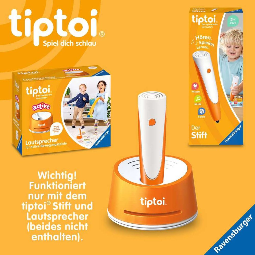 Ravensburger tiptoi® ACTIVE Théâtre de danse coloré