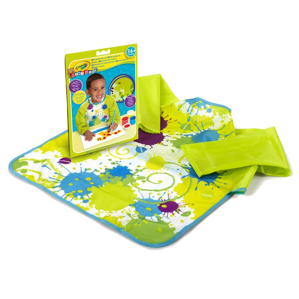 Blouse de peinture Crayola pour enfants de 3 à 6 ans (3)