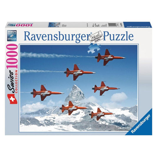 Puzzle C+R Patrouille Suisse, 1000 Teile