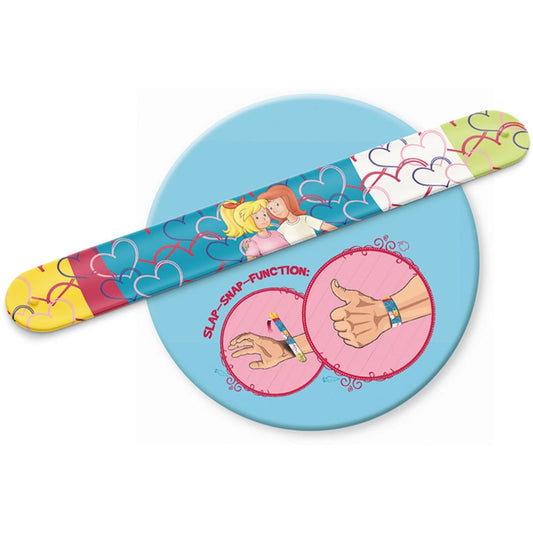 Schmidt Spiele Bibi Blocksberg, Horse Happiness 100 pièces (y compris Slap Snap Band coloré)