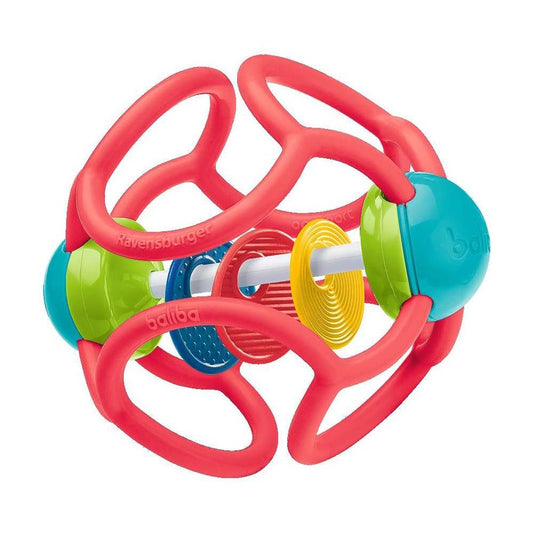 Ravensburger baliba rattle ball red
