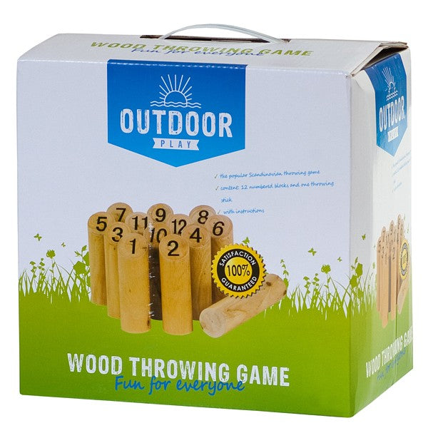 Outdoor Zahlenwurfspiel aus Holz