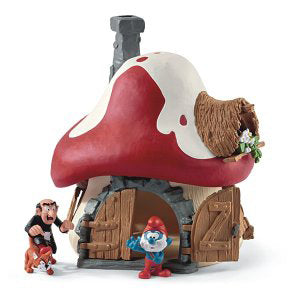 Schleich Schtroumpf maison avec 2 figurines