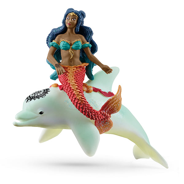 Schleich Bayala Isabelle auf Delfin