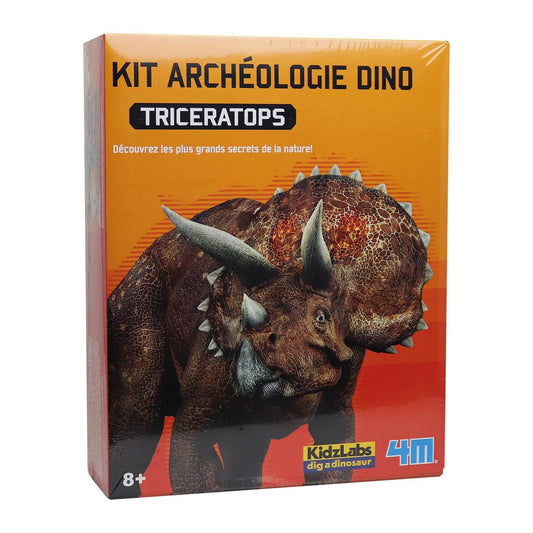 Ensemble d'excavation Dino 4 m - Triceratops