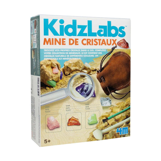 Excavation de cristaux de 4 m