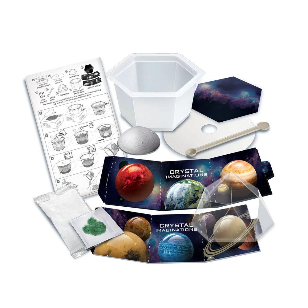 4 millions de cristaux deviennent verts