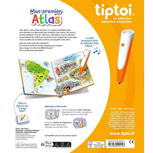 Ravensburger tiptoi® Mon premier Atlas