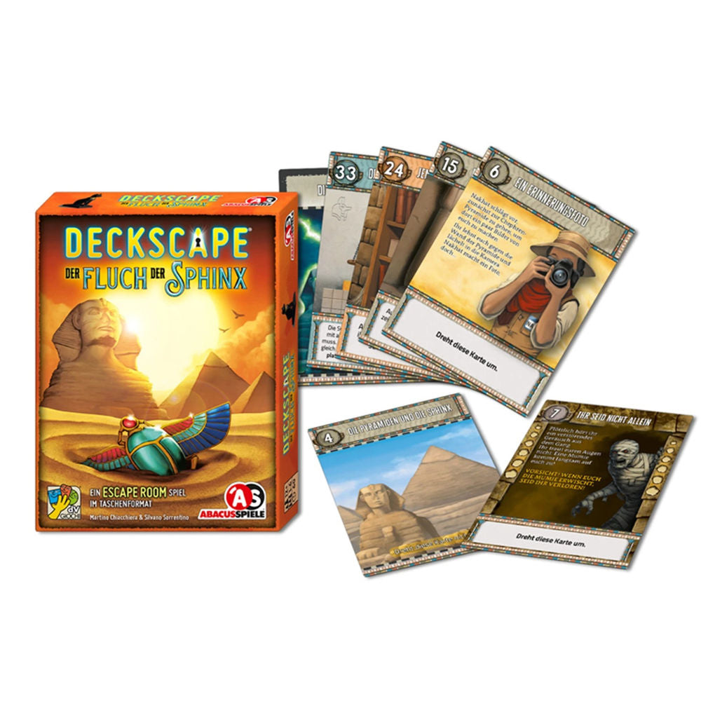 Abacusspiele Deckscape - The Curse of the Sphinx
