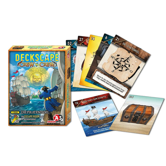 Abacus Deckscape – Crew vs Crew – Die Pirateninsel (d)
