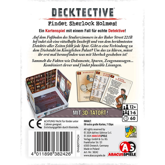 Decktective - Findet Sherlock Holmes (d)