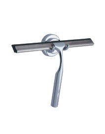 Wenko essuie-glace de salle de bain Terni chromé