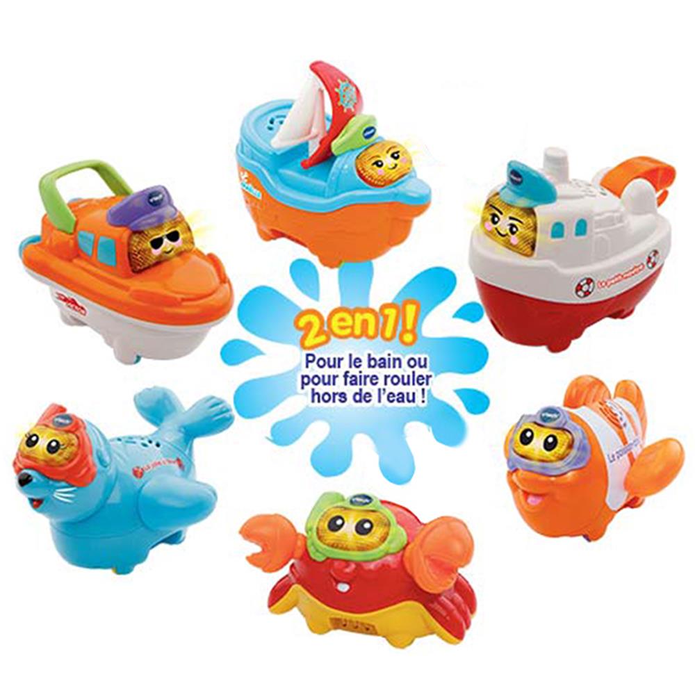 vtech Tut tut bateau&animaux assortiert FR
