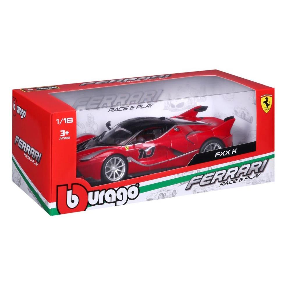 Bburago Ferrari R&P FXX K 1/18 red