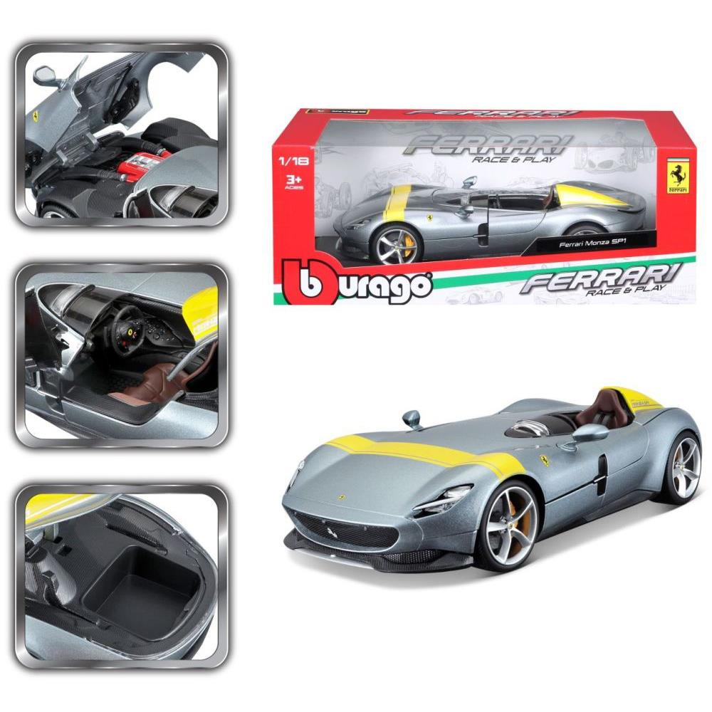 Ferrari R&P Monza SP1, 1:18, grey