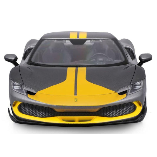 Bburago Ferrari R&P 296 GTB Assetto Fiorano 1/18 silver