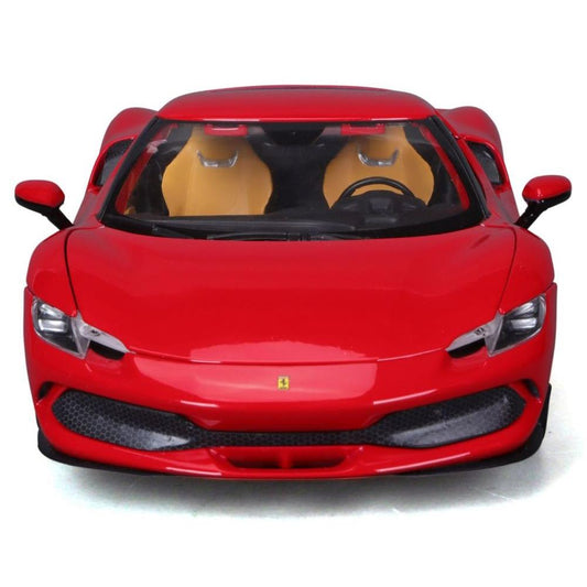 Bburago Ferrari R&P 296 GTB Rosso Corsa 1/18 rouge