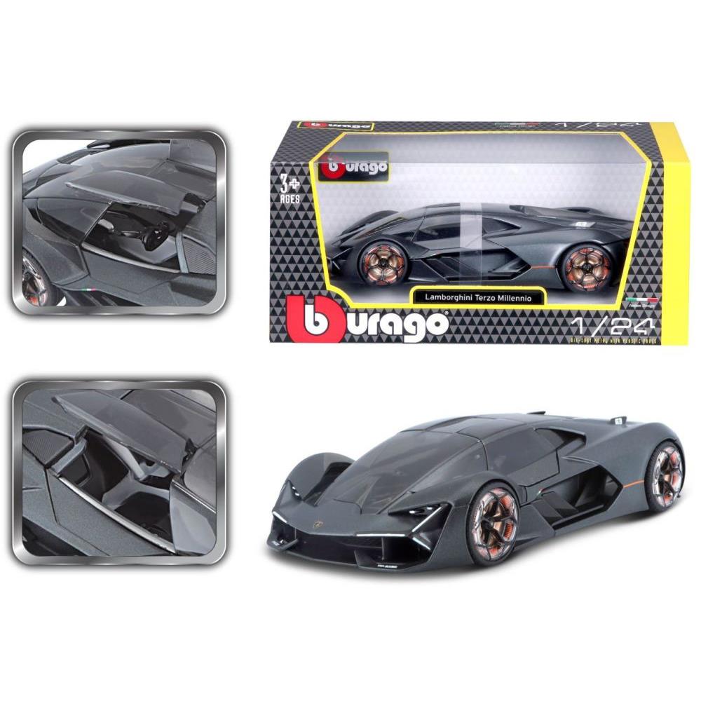 Bburago Lamborghini Terzo Milennio gris 1/24