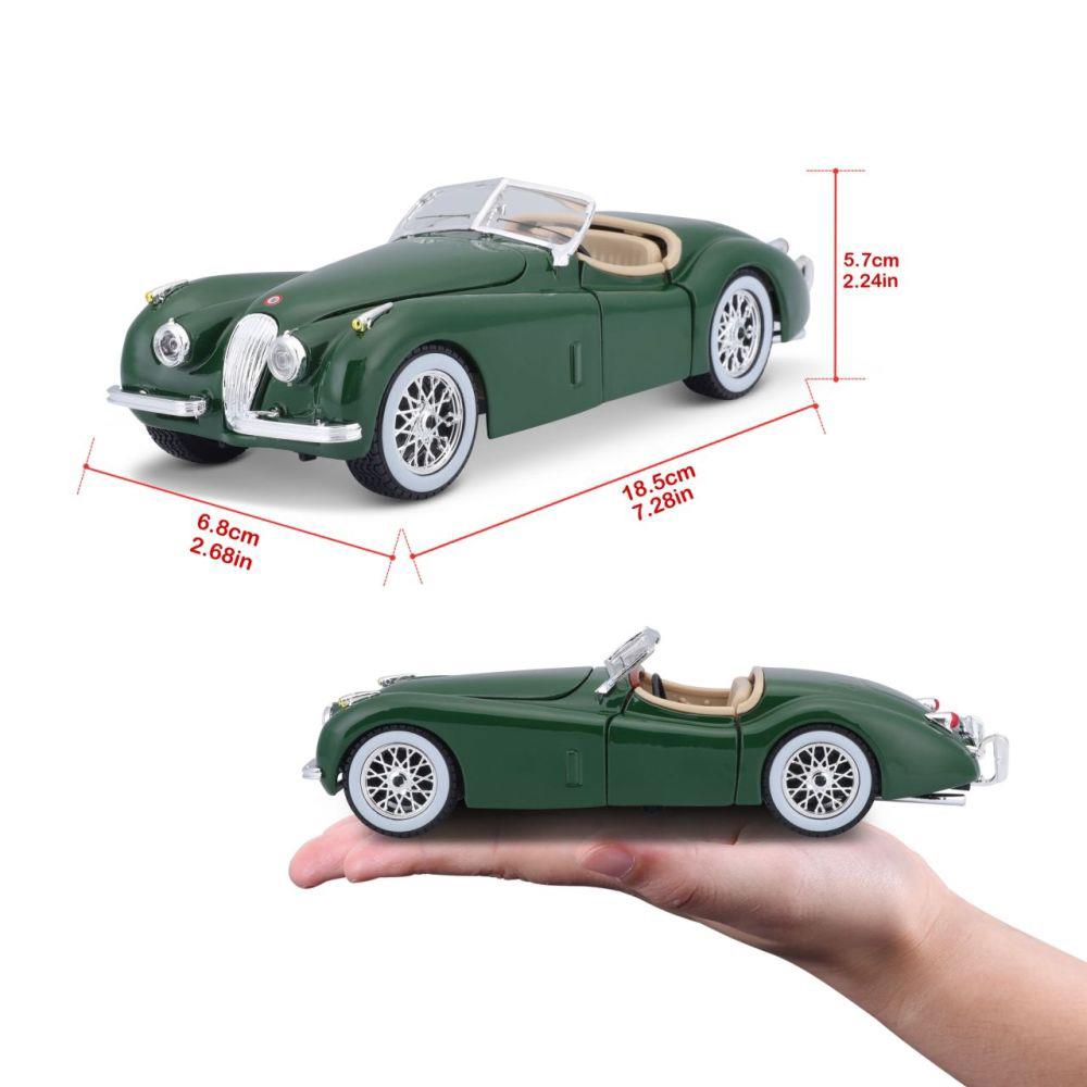 Bburago Jaguar XK 120 Roadster 1951 green 1/24
