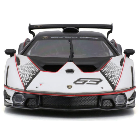 Bburago Race 1/24 Lamborghini Essenza SCV12 blanche