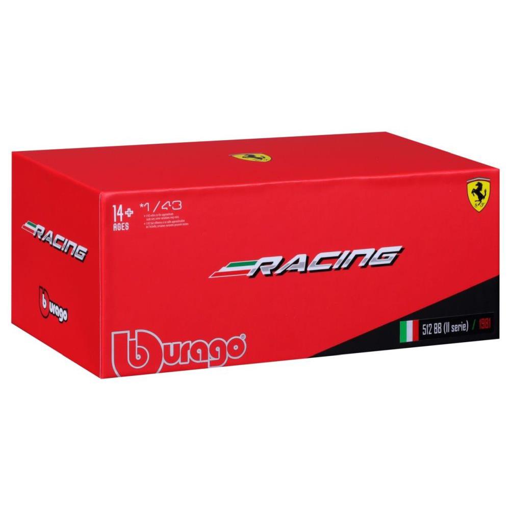 Bburago Ferrari 512 BB II série 1981 1/43 rouge