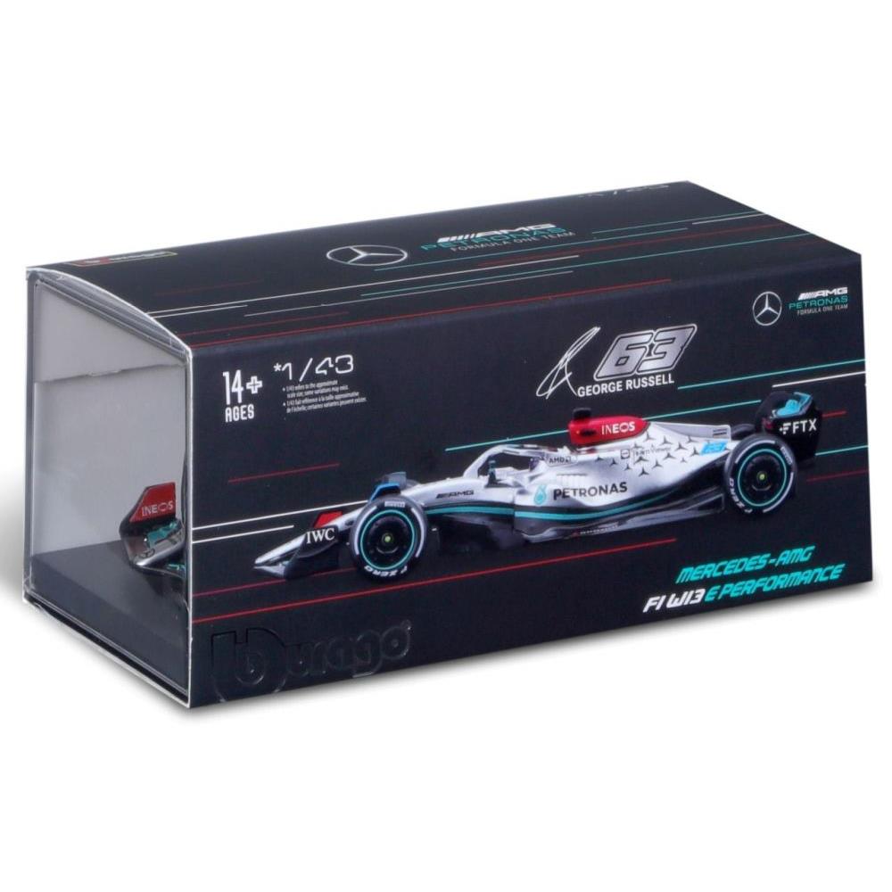 Bburago Mercedes-AMG F1 W13 E Perf.1/43 G. Russell 2022