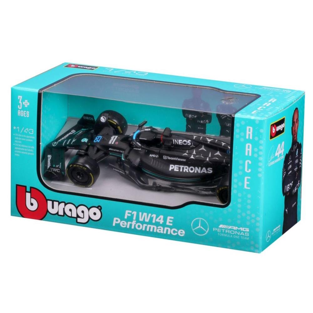 Bburago Mercedes-AMG F1 W14 E Performance George Russell 2023 2, 1:43
