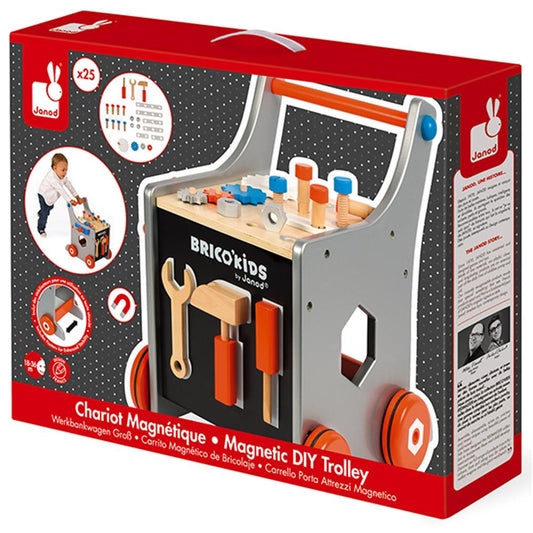 Brico Kids Werkbankwagen, 25- teilig