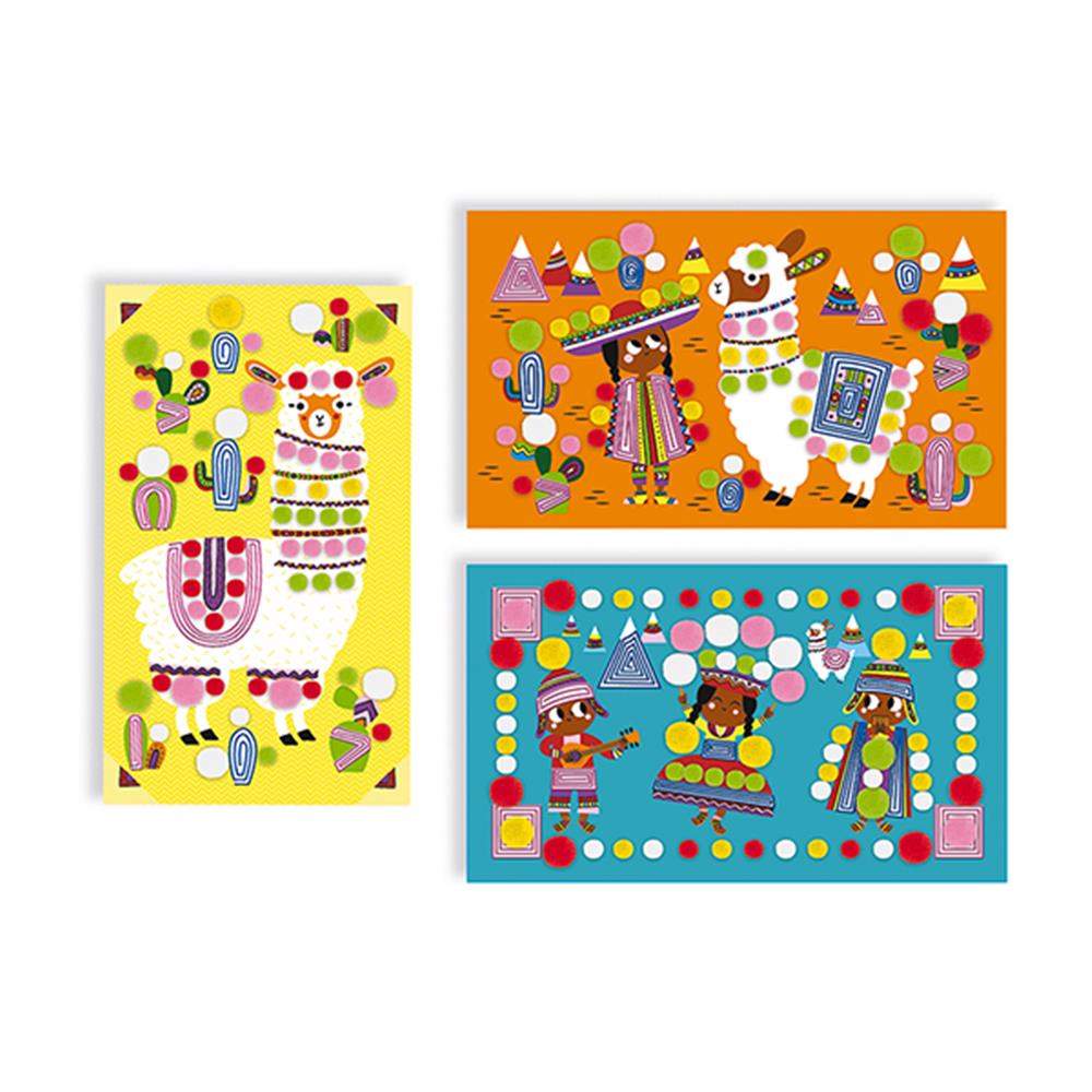 Les lamas de Janod Pompon