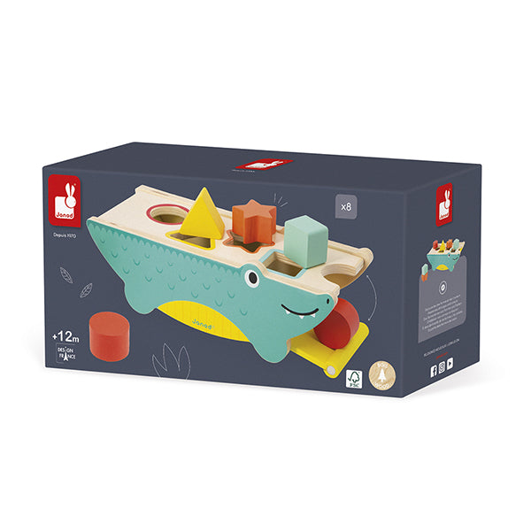 Janod Tropik Formenspiel Krokodil