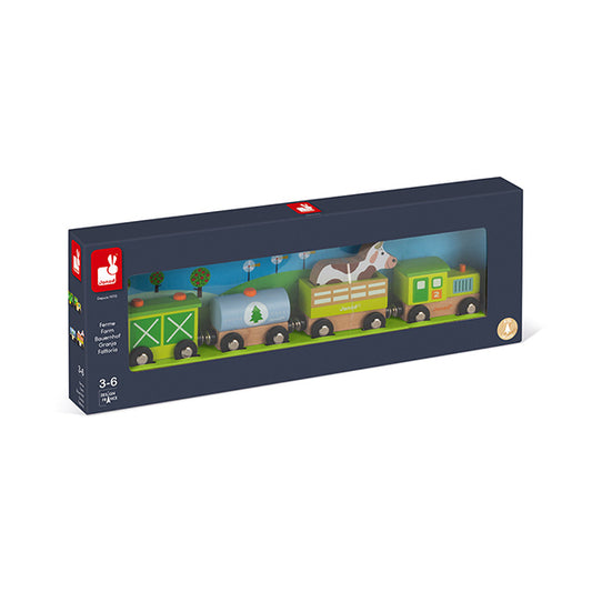 Ferme ferroviaire Janod avec figurine