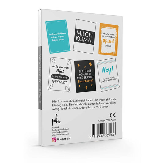 Cartes d'étape de bébé de Simon Jan