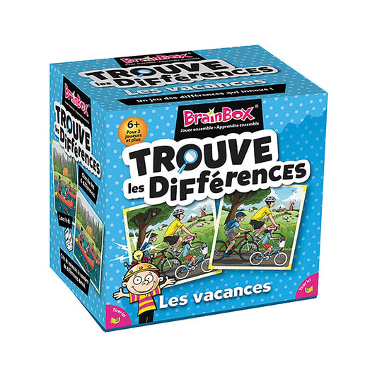 BrainBox - Trouve les différences Vacances (f)