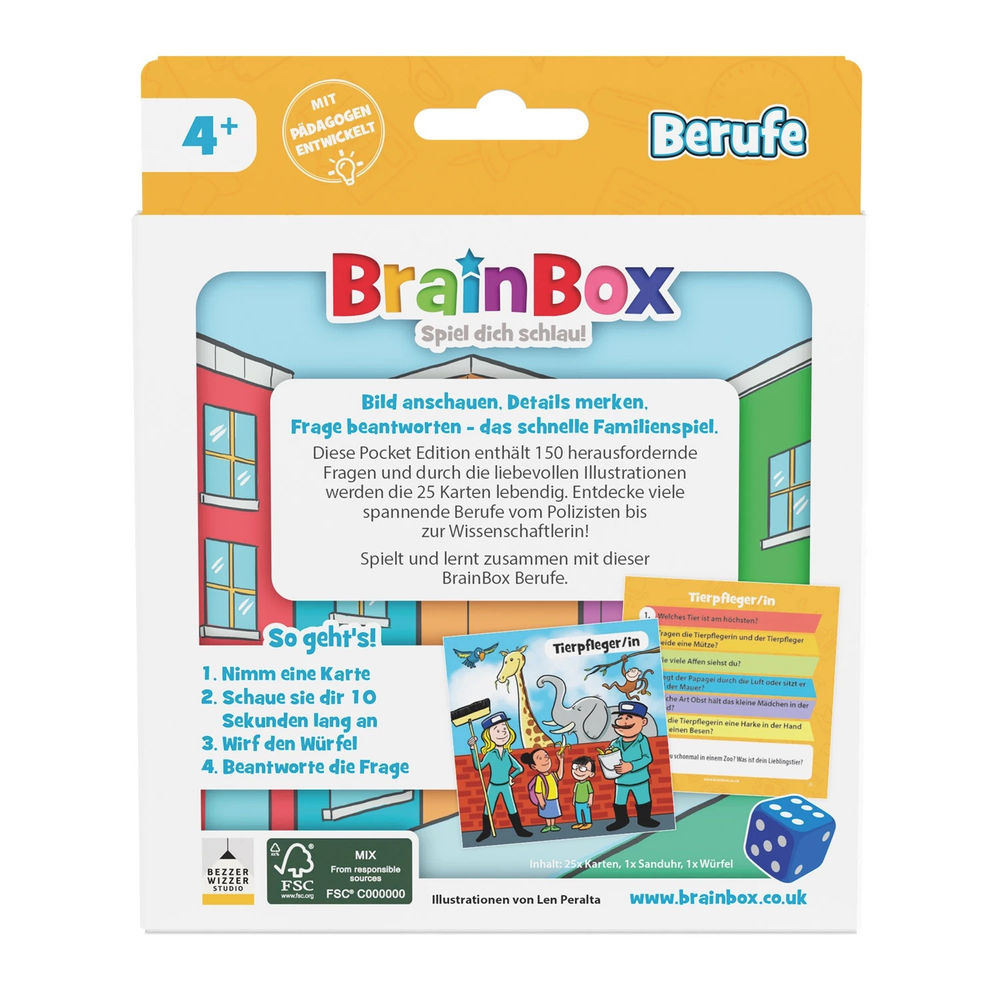 BrainBox Pocket - Berufe (d)