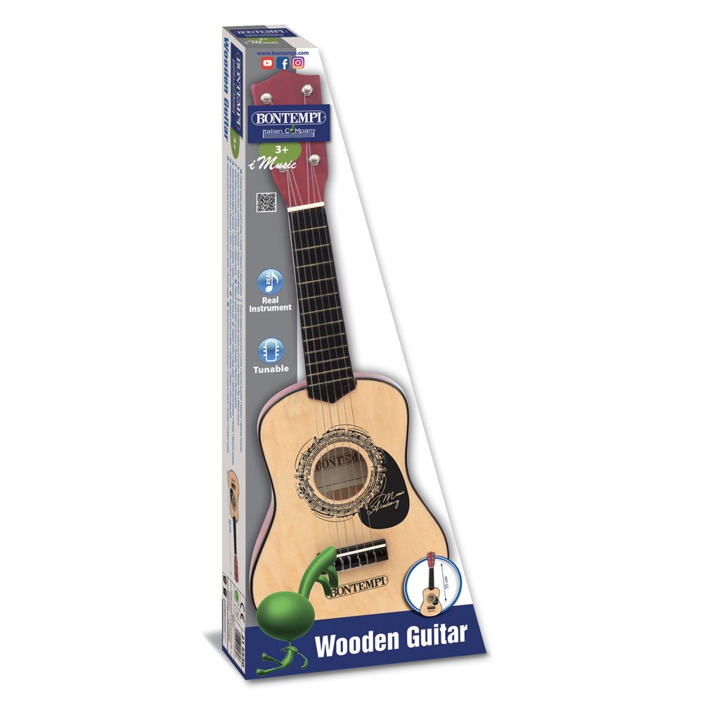Guitare en bois Bontempi, 55 cm