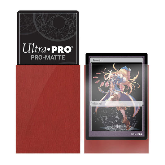 Ultra Pro Rouge PRO-Matte Deck Protector Petit (60)