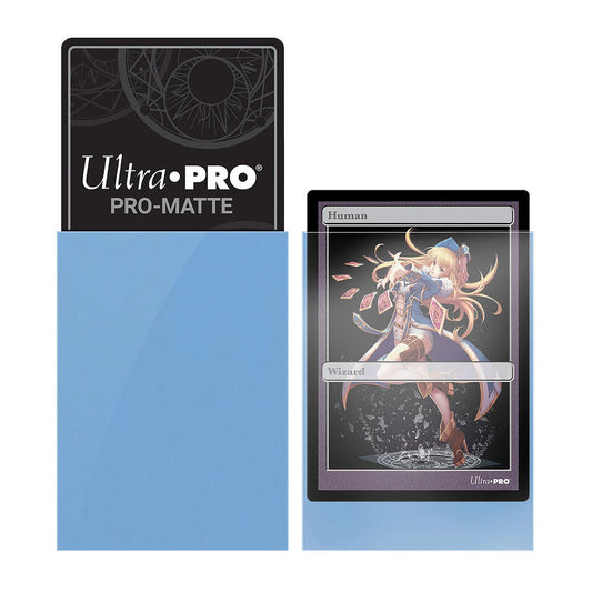 Ultra Pro Light Blue PRO-Matte Deck Protector Small (60)