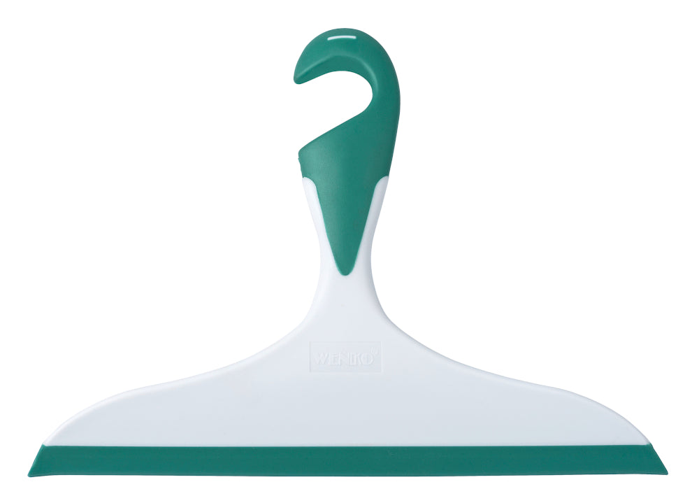 Wenko essuie-glace de salle de bain 2K Loano, vert/blanc