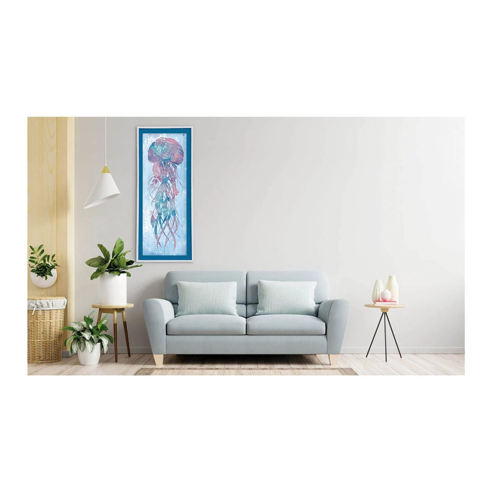 Diamond Painting Qualle