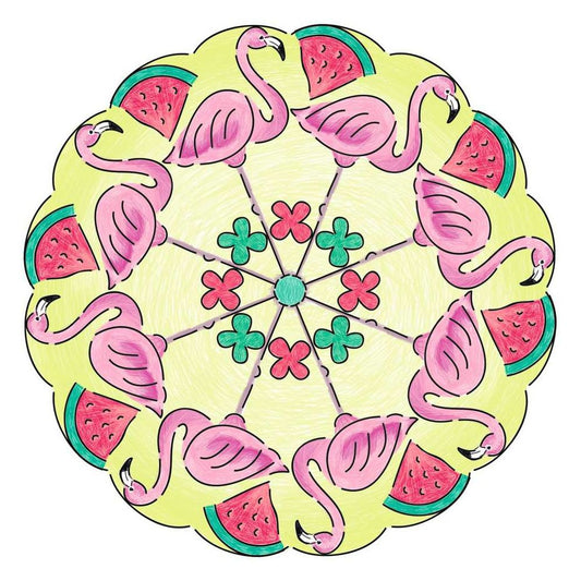 Ravensburger Mandala Designer Flamingo et ses amis