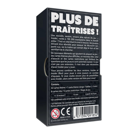 Oink Games Insider Noir (f)