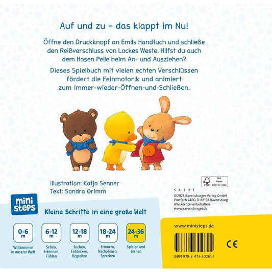 Ravensburger ministeps: Button open, button closed