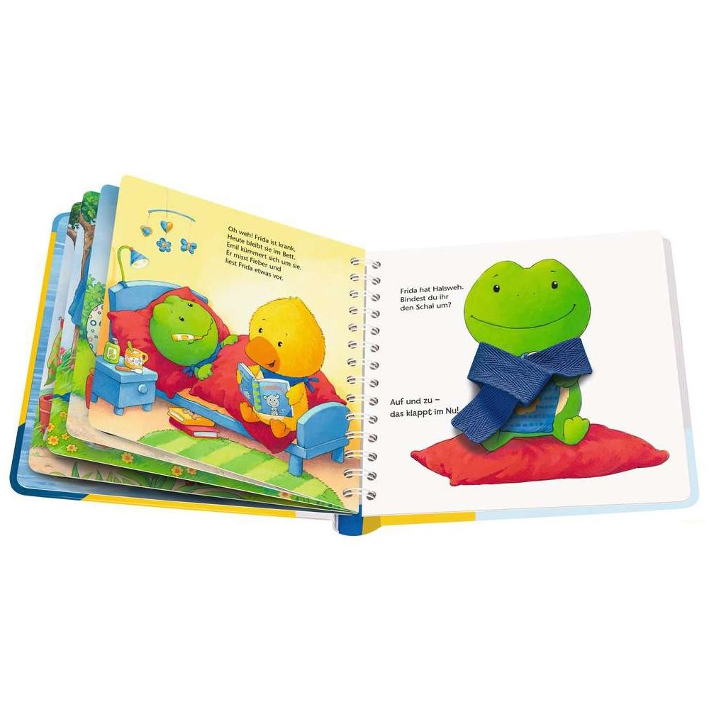 Minipas Ravensburger : bouton ouvert, bouton fermé