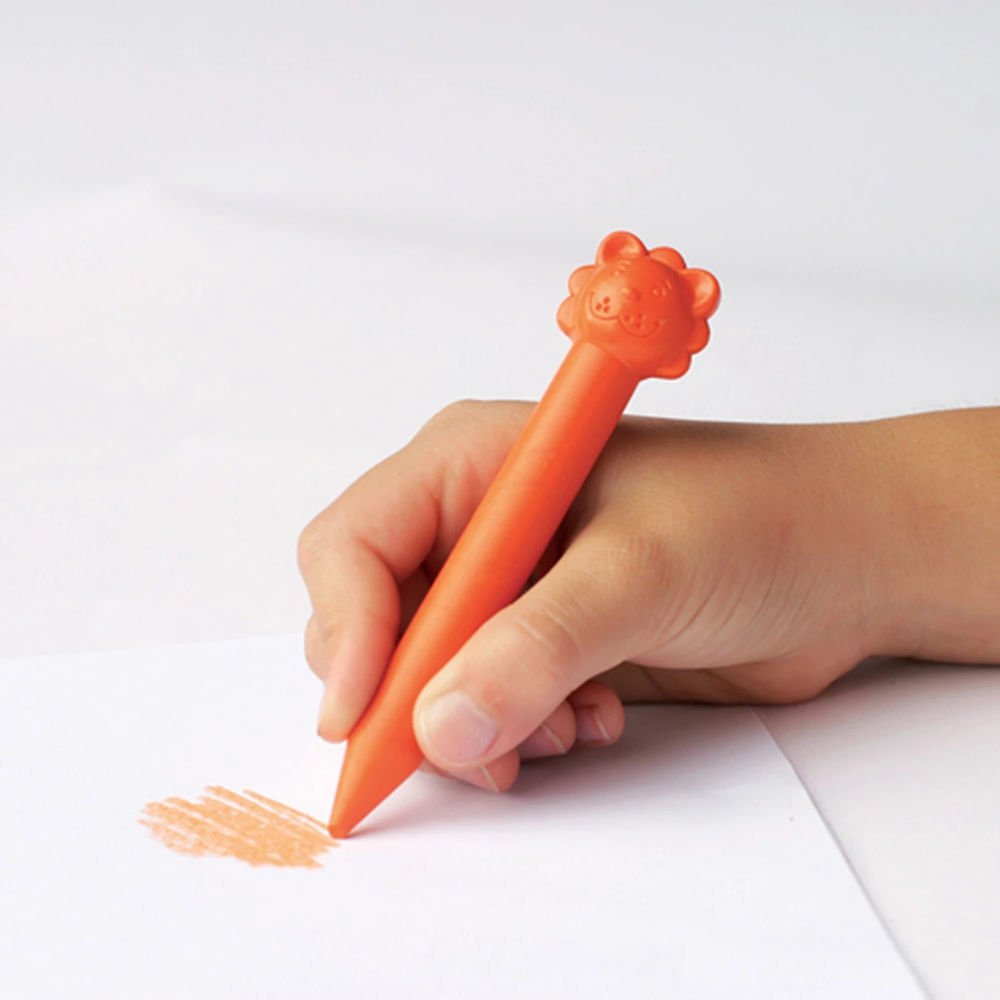 Aladine 12 Wachsmalstifte Tiere