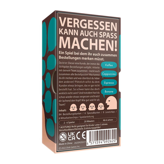 Surcharge de commande des jeux Oink : Café (d, f)