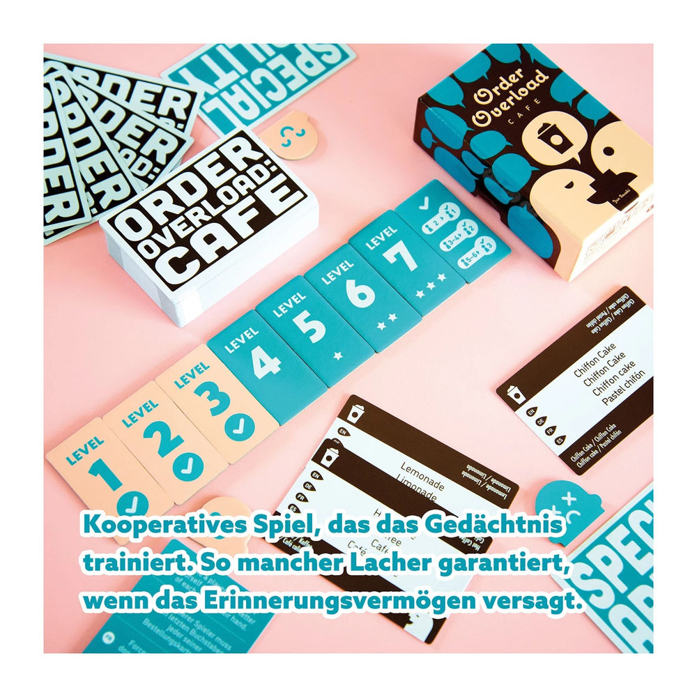 Surcharge de commande des jeux Oink : Café (d, f)